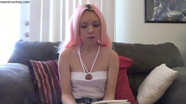 naomicourtney:My favorite new video, can I endure wearing a vibrator while I read