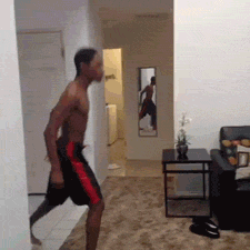 hungwy:  hungwy:  2018 and no surprise that dude dancing into a room and slapping