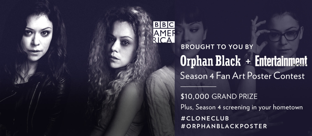 orphanblack:
“ OI OI #CLONECLUB. OBTumblr (that’s us) is proud to announce…
THE ORPHAN BLACK SEASON 4 FAN ART POSTER CONTEST
Wuuuuuuut. You’re telling me A FAN is going to design the official new season poster?
Nailed it.
How do I get...