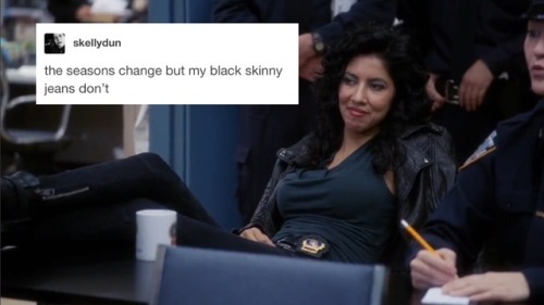 block-of-writers: peraltiagoisland: text post meme: Rosa Diaz @pierceaholic