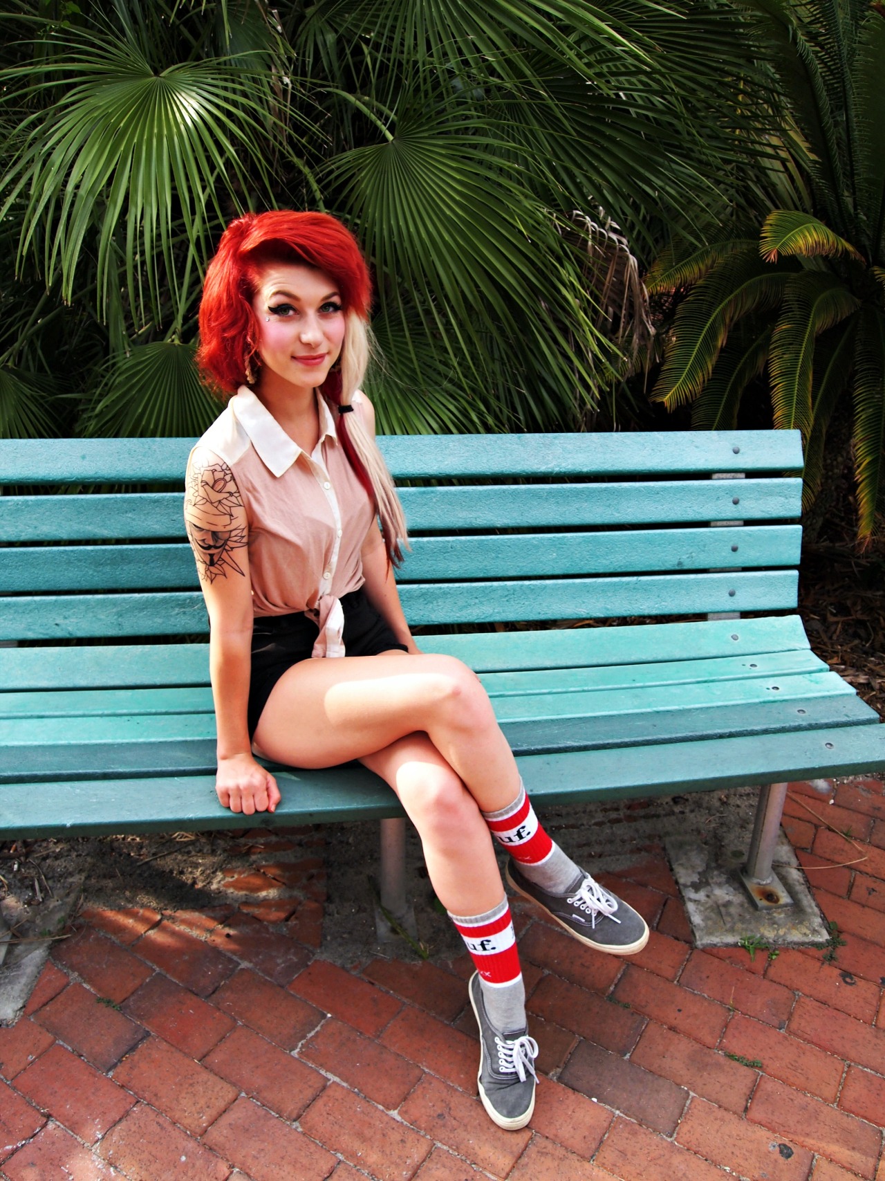 otherillusions:  otherillusions:  It was way to hot out today:c  Last year 