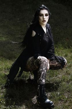 gothicandamazing:  Model/ MUA/ Photo: Baph O Witch Coat: PunkraveWelcome to Gothic and Amazing | www.gothicandamazing.com