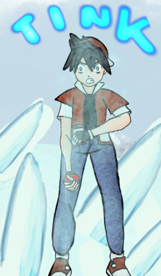 champofpallet: Inktober Day 4: Freeze/frozen can’t remember which lol “I WAS FROZEN TODAY!” Based on the manga.  