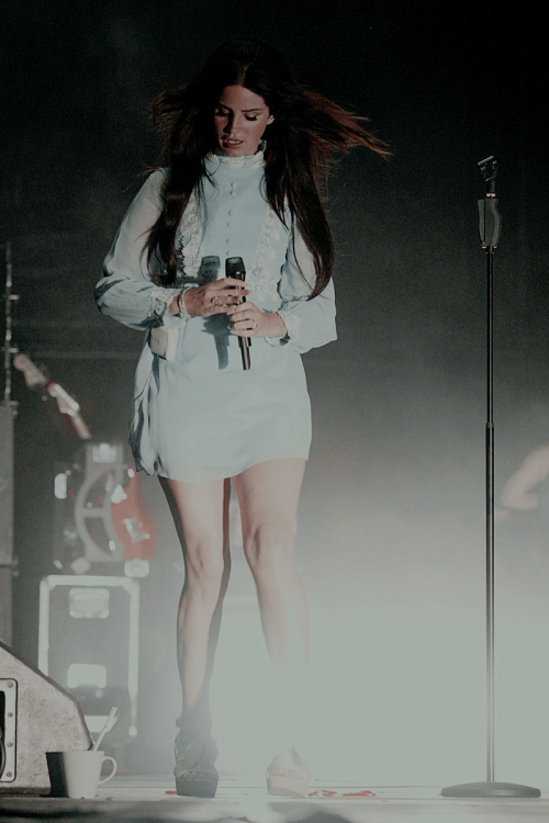 delreygallery: Lana Del Rey performed at Terra Club live stage in Athens (Greece) for the Rockwave m