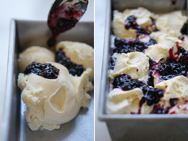 sweetoothgirl: Peanut Butter and Jelly Ice Cream Sandwich 