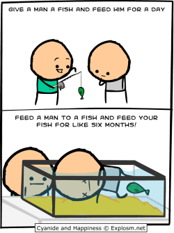 tastefullyoffensive:  (comic by Cyanide and Happiness)