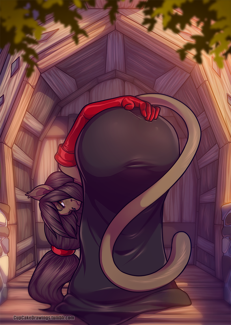cupcakedrawings:  Commission for [diggingupcorpses]