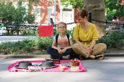 humansofnewyork:  Yesterday, I was walking through Washington Square Park when I noticed a small boy and his mother selling cowboy supplies. “We’re saving up for a horse,&ldquo; they told me. The boy’s name was Rumi. After speaking with Rumi’s