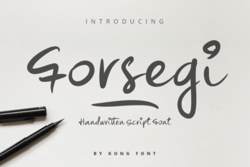 Forsegi Font by Freebies