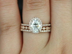 ringscollection:  Rebecca 8x6mm & Ultra