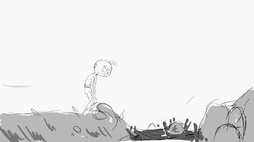 Some Animation Exercices I Did During My Internship, With Main Characters From Le Jour Des Corneilles