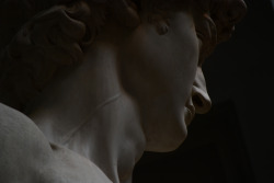 qusarts:  Four Meters of Perfection Michelangelo’s David at the School of Belle Arti Museum in Florence, Italy 