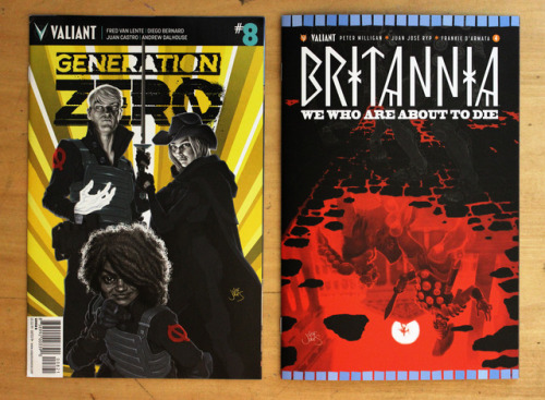 A couple of my recent covers for Valiant Comics. I like how they turned out, with trade dress and ev