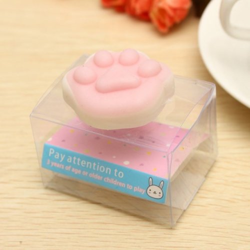 retokyo: Mochi Cat Paw Squishy Squeeze Cute Healing Toy