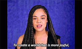 pipeschapmanss:Tessa Thompson talking about Janelle Monáe in A Revolution of Love (2018)