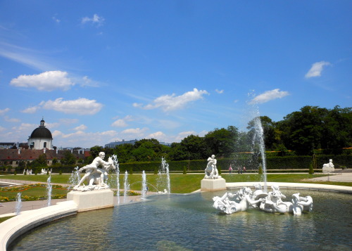 spaziergaenge-blog: the Belvedere Gardens, Vienna | 6.2014