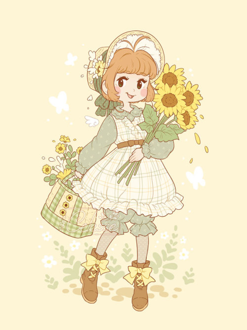 celesse: ~ ✿ Sunflower Girls ✿ ~