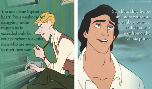 letstalkaboutdisney:  mydollyaviana:  What Your Favourite Disney Hero Says About You - On love and personality  my favourites are peter pan aladdin and flynn and it’s scary how accurate this is to what i look for in boys! 