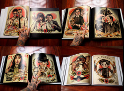 flash-art-by-quyen-dinh:  Complete 2014 Volume is now available in the shop! Thanks in advance for your support! www.etsy.com/shop/parlortattooprints