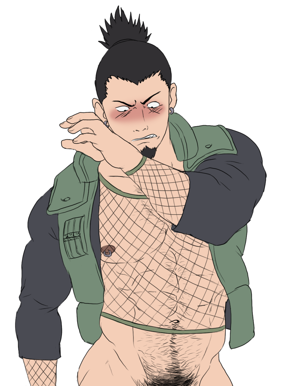 Shikamaru showing off.