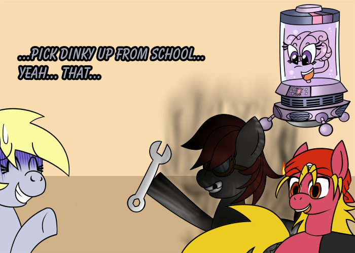 outofworkderpy:  Brainy: (Sigh) I lose so many good test subjects… Dynamo: Nah!