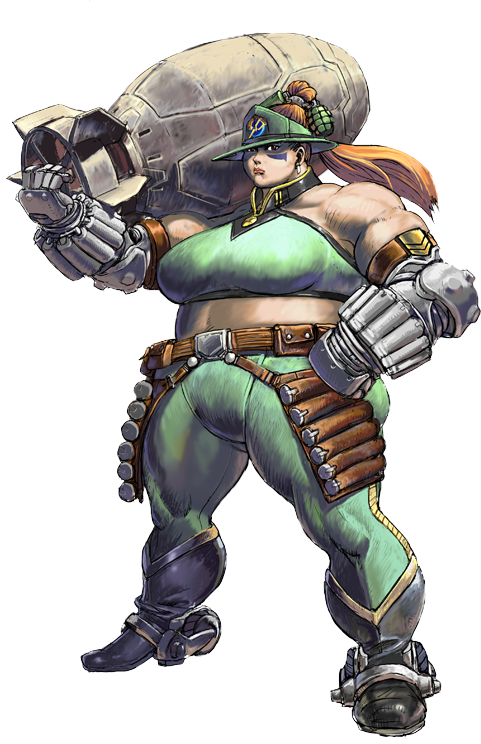 lesserknownwaifus:Doris from Wild Guns Reloaded