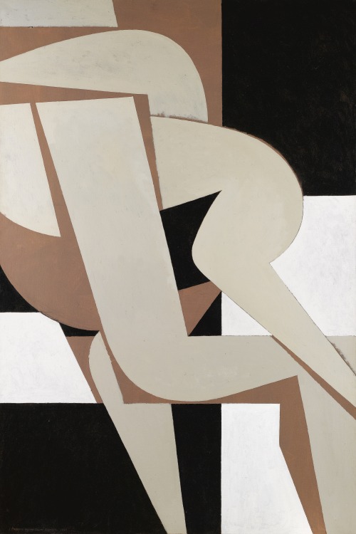 amare-habeo:Yannis Moralis (Greek, 1916 - 2009)Erotic, 1988acrylic on canvas, 195 x 130 cm