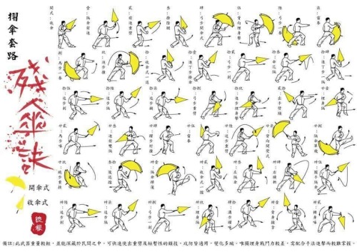 guts-and-uppercuts:  Ever wanted to wield an umbrella like Jet Li in “Once Upon a Time in China”? Well here’s your chance.