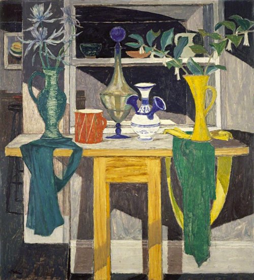 lilithsplace: Shadowed Interior - William George Gillies (1898–1973)