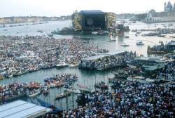 Pink Floyd concert in Venice 1989… 