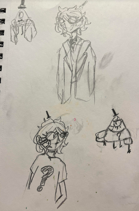 I Recently Got Back Into Gravity Falls So Enjoy My Take On Humanized Bill Cipher :)
