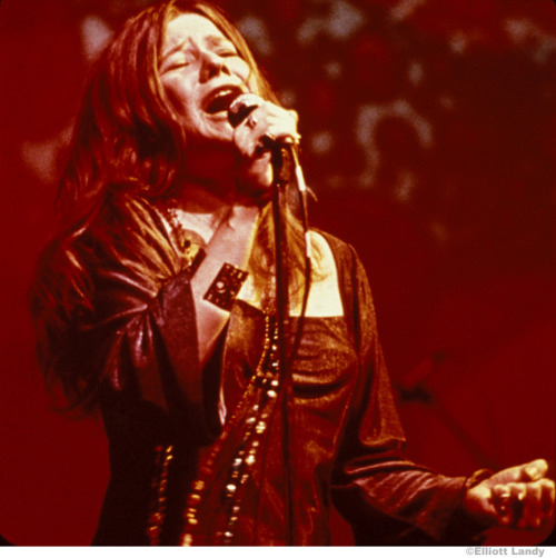 Janis performing at the Anderson Theatre in NYC, 1968.