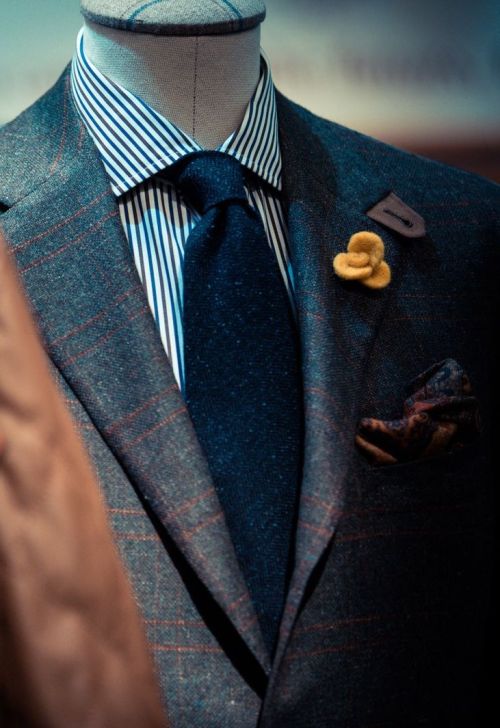 iqfashion:Isaia & Luciano Barbera - Pitti Uomo 83Source: billionaire.com