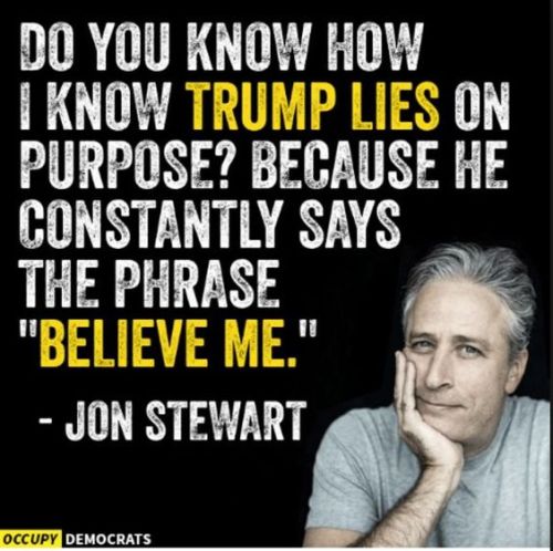 If his lips are moving, Trump is lying.