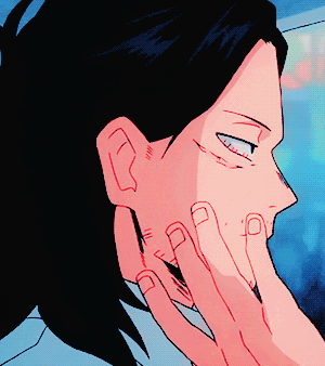 tanchirou:Aizawa-sensei (with his hair tied ♥)