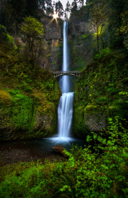 senerii:  Multnomah Falls by Fresnatic on Flickr.