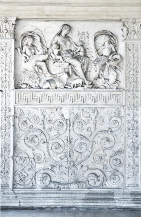 last-of-the-romans:Altar of Augustan Peace, 1st century BC. Rome, Italy