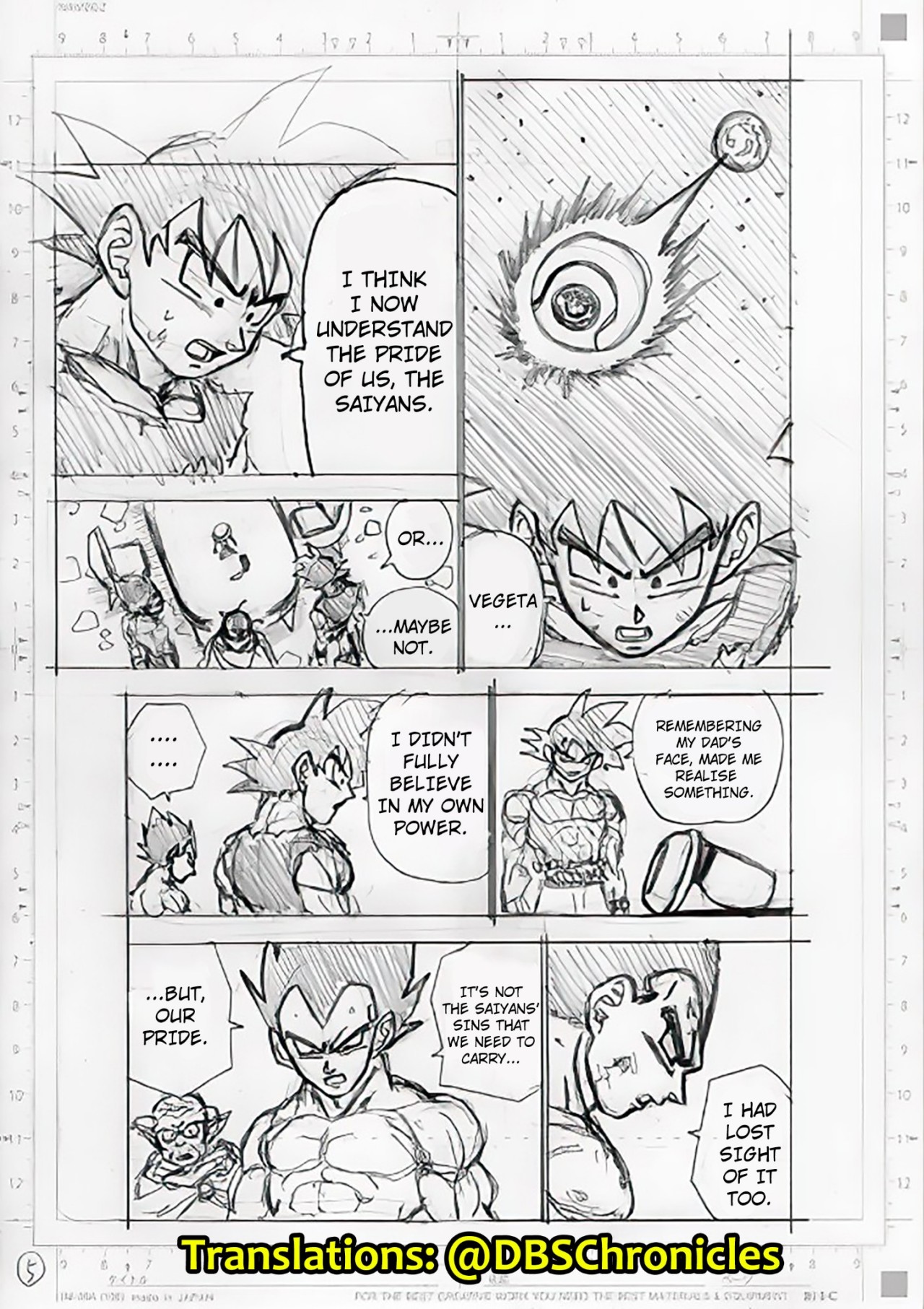 Dragon Ball Super Chapter 98 Draft Released