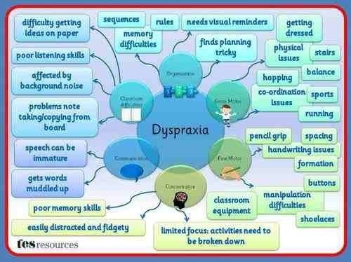 My daughter and I are both dyspraxic. It&rsquo;s fun in our house.