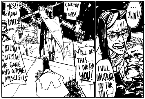ooo11: A little cooldown comic i did before going to bed.