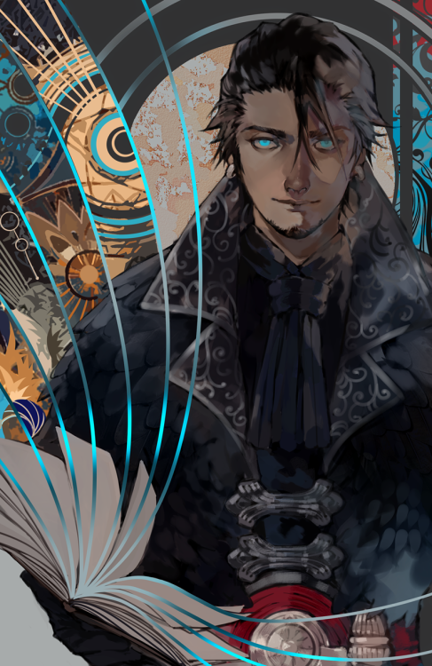 kukurubean: iacediai:Me: how much abstraction do you want?Also me: Yes Commission. FF14 OC.Thank