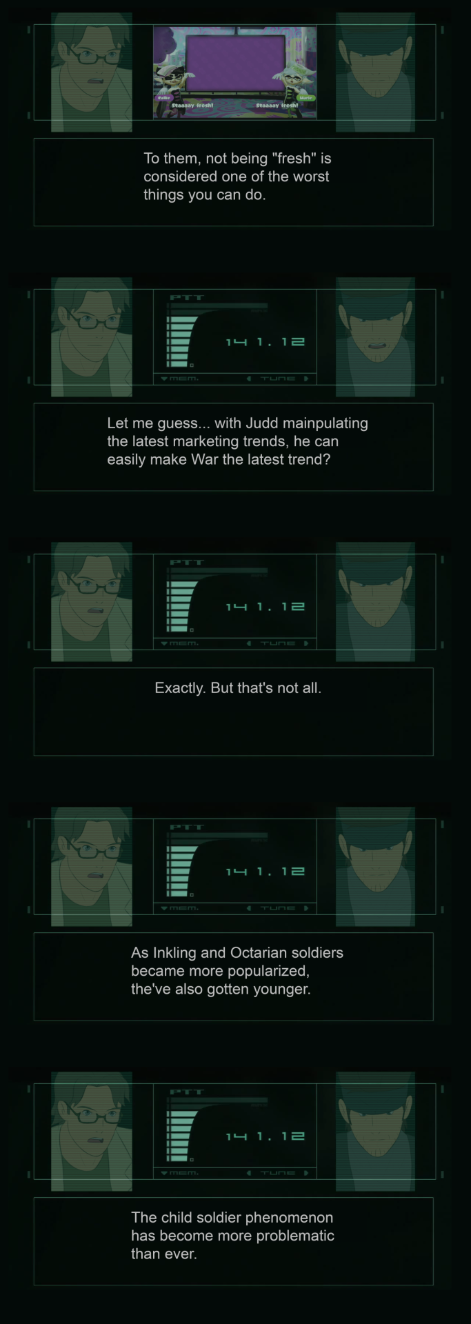 Super Smash Bros. Ultimate - Snake Codecs: Inkling