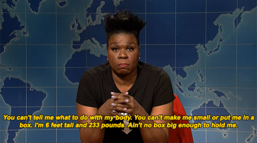 bob-belcher:SNL Weekend Update: May 18th 2019, Leslie Jones on the new abortion laws