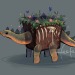 feefal:A ghost stegosaurus visiting their newly discovered bones. They’re so happy you found them!