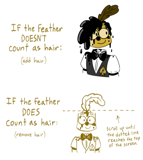 What If The Cuphead-ed Characters With Hair DIDNT Have Hair And The Ones Who Dont Have Hair DID Have