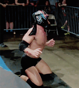 Jon Moxley + Pentagon Jrs Mask