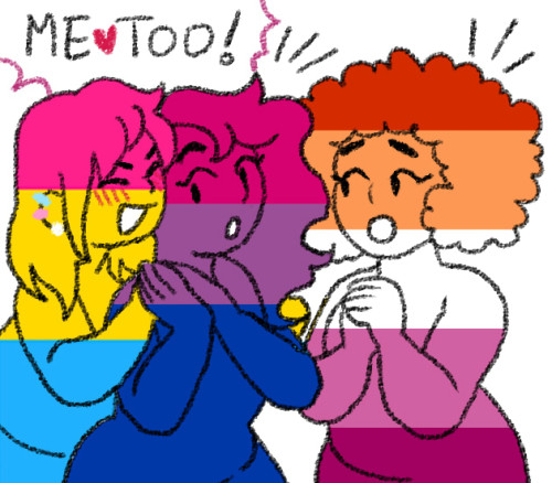 orquidia:corny wlw solidarity art  ️‍