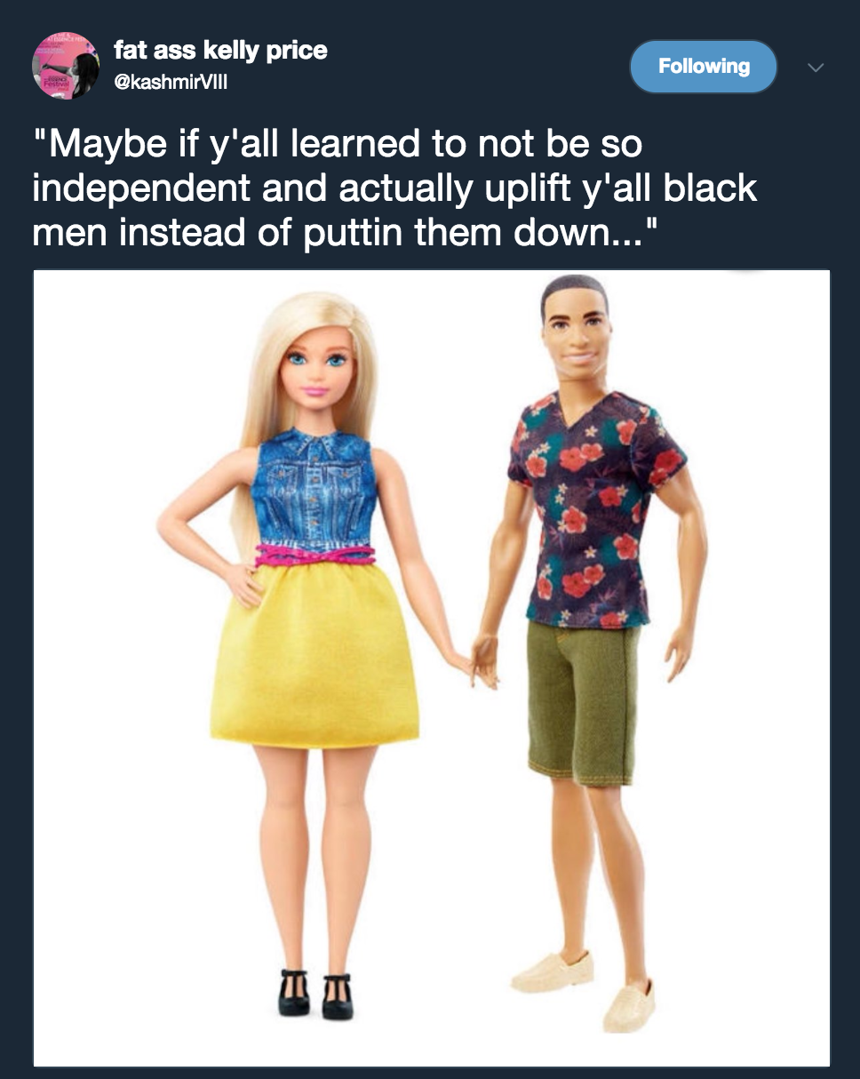 illumahottie:  lagonegirl:  Ken Dolls Wildin  Get the motherfucking hell out of my