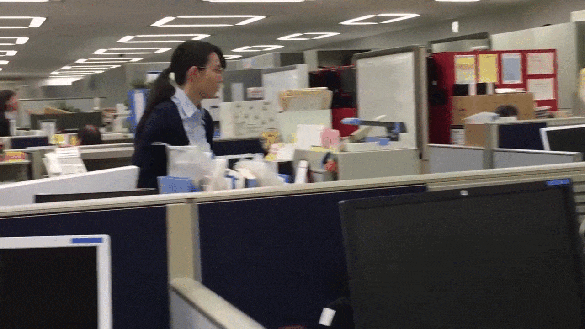 kvlnuren:  That’s what he gets for harassing women at work.
