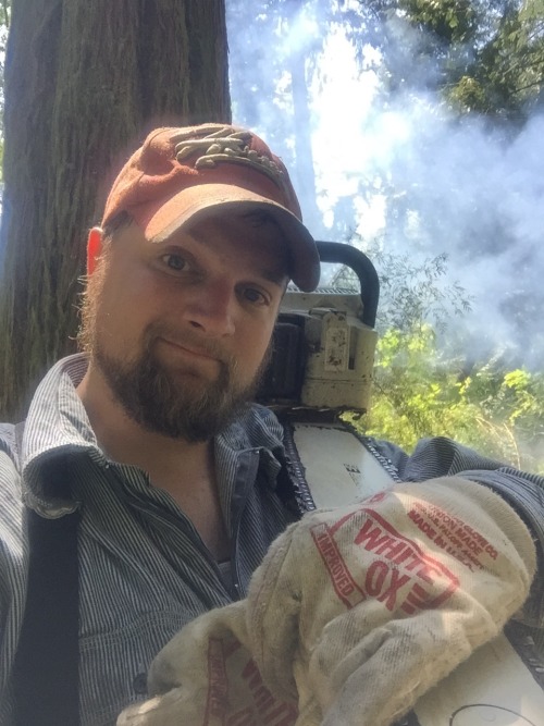 From working on my uncles property this weekend